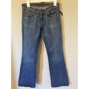 Citizens of Humanity Ingrid #002 Women's Size 28 Stretch Low Waist Flair Jeans